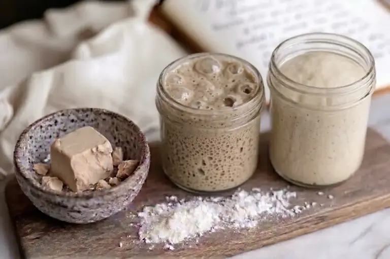 hefe durch sauerteig ersetzen