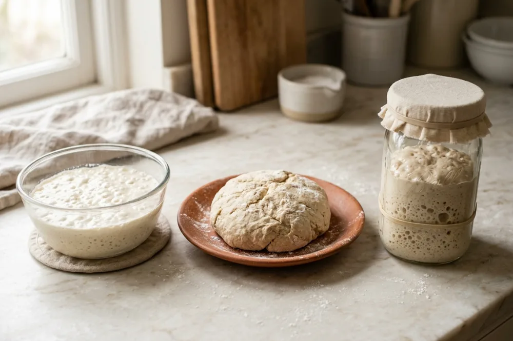 Vorteig ansetzen: Levain, Poolish und Biga planen