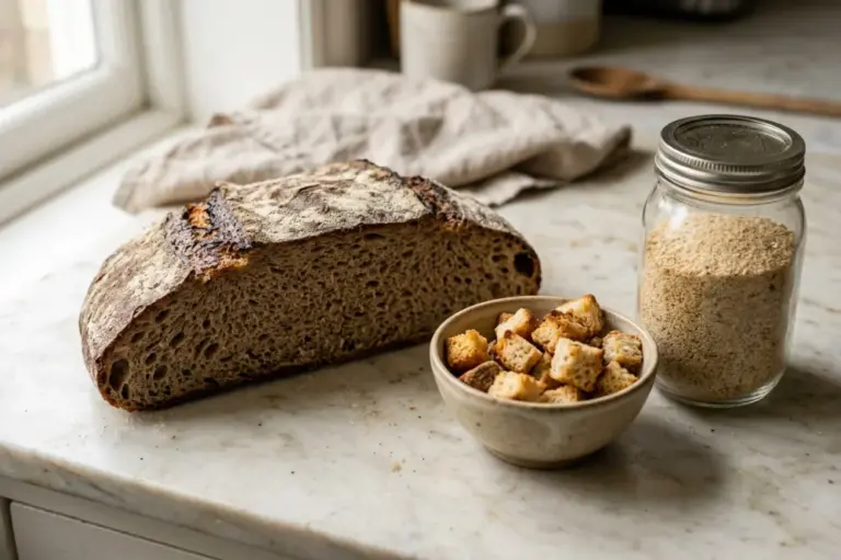 altes brot verwerten croutons paniermehl