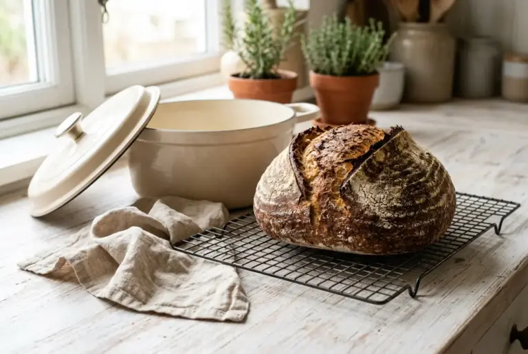 brot im topf backen fertiges brot