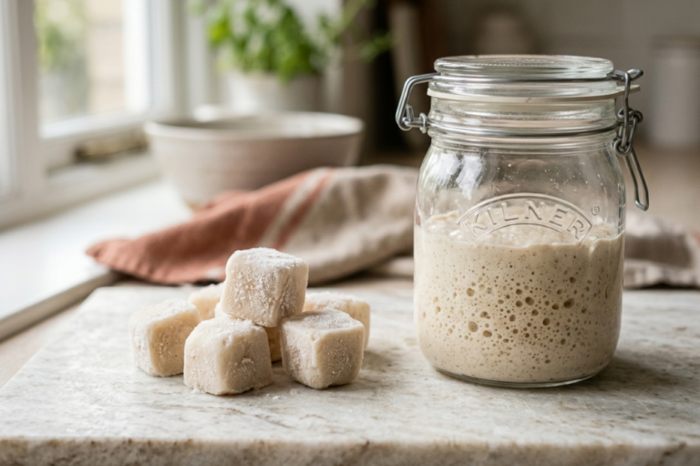 sauerteig einfrieren gefrorene portionen