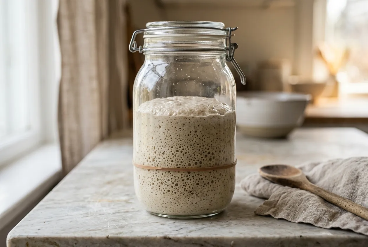 Wann ist mein Sauerteig fertig zum Backen?