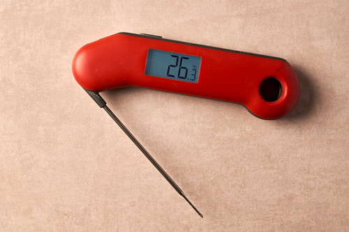 Einstichthermometer zum Messen der Kerntemperatur